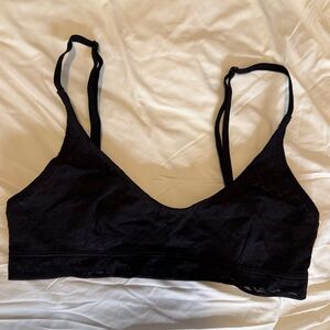 Skims Logo Mesh Bralette